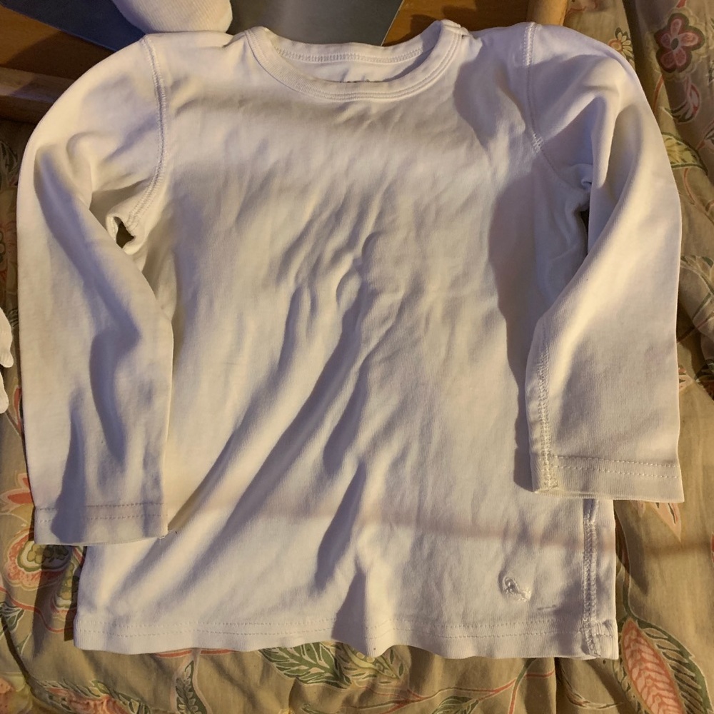 White long sleeve Tee